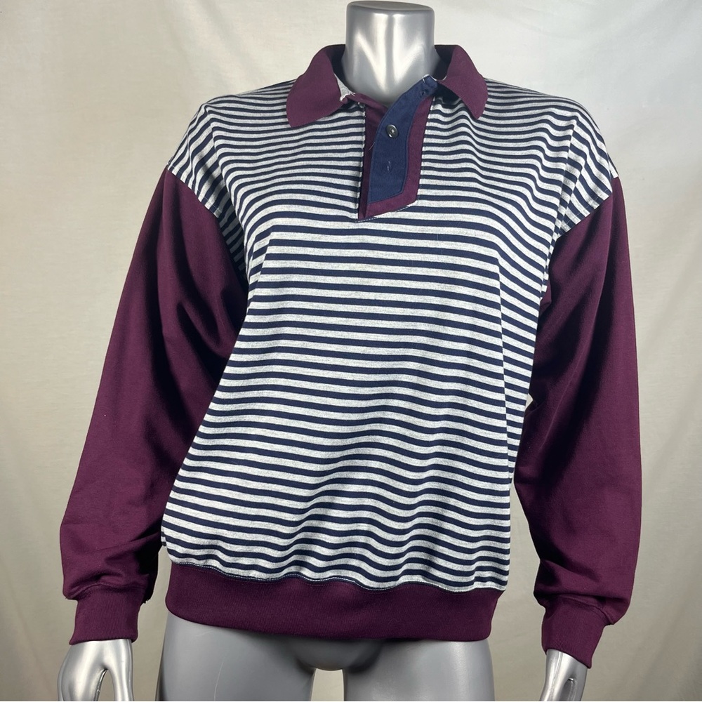 Sears The Men’s Store | Long Sleeve & Quarter button Neck